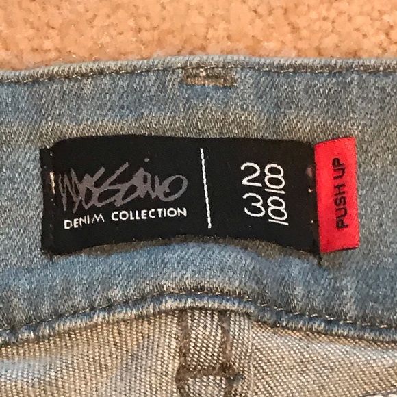 Mossimo Small Steel Blue Jeans With Gemstones - Picture 13 of 14